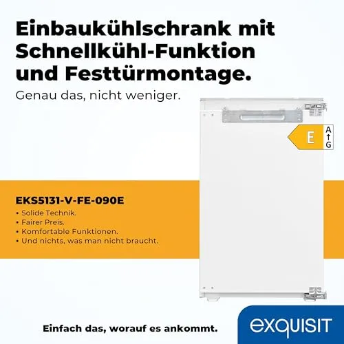 Exquisit Einbaukühlschrank UC 2