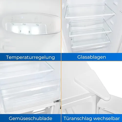 Exquisit Kühl-Gefrierkombination 2