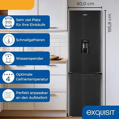 Exquisit Kühl-Gefrierkombination UC 2