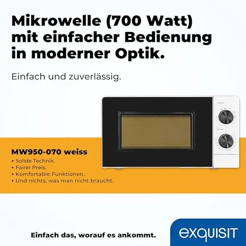 Exquisit Mikrowelle 20 UC 2