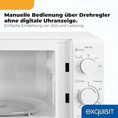 Exquisit Mikrowelle 700 UC 3
