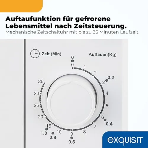 Exquisit Mikrowelle 700 UC 5