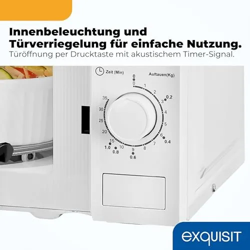 Exquisit Mikrowelle 700 UC 6