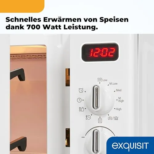 Exquisit Retro-Mikrowelle 4