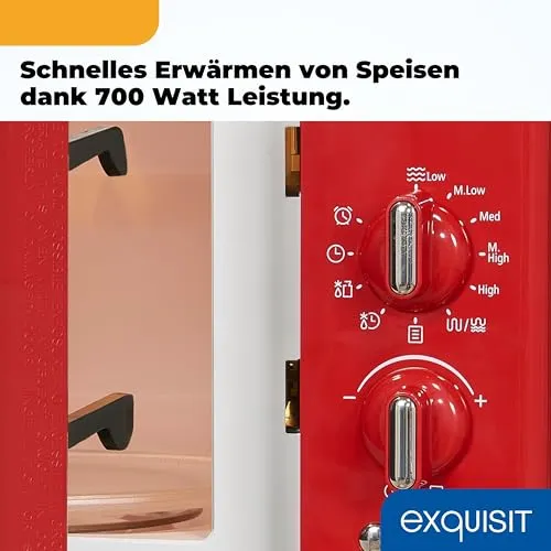 Exquisit Retro-Mikrowelle UC 4