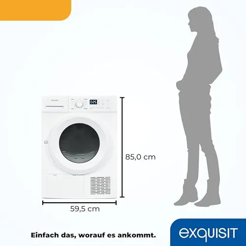 Exquisit Wärmepumpentrockner UC 4