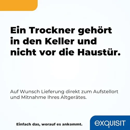 Exquisit Wärmepumpentrockner UC 5
