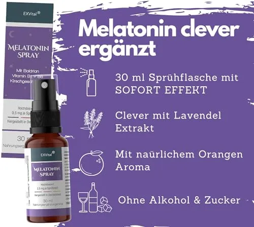 EXVital Melatonin Einschlafspray 2