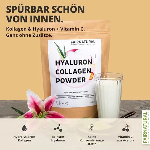 Fairnatural Kollagen & Hyaluron Pulver 2