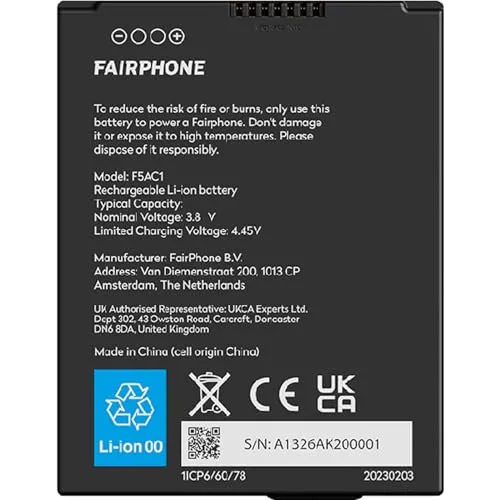 Fairphone F5BATT-1ZW-WW1