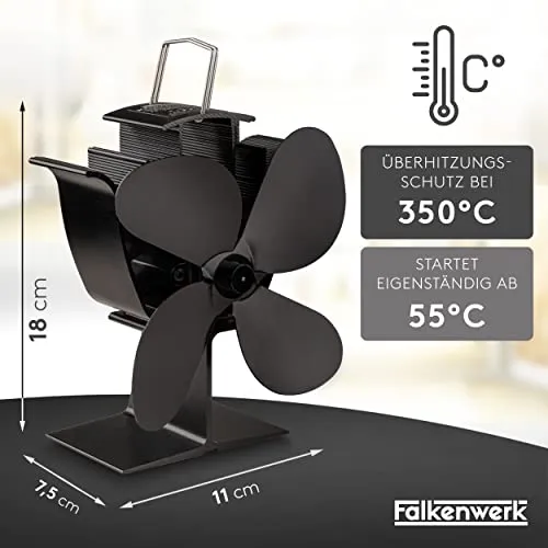 FALKENWERK Ofenventilator