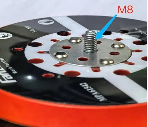FANZTOOL Klett-Schleifteller 150mm 3