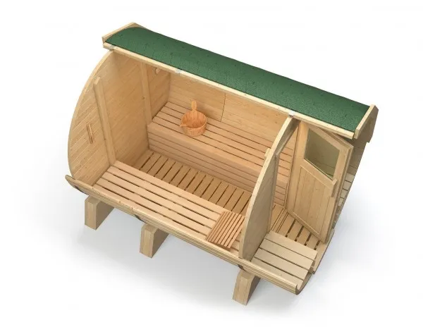 Fasssauna M2 Premium 2