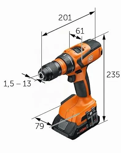 FEIN ASCD 18-200 W4 & ASCM 18 QSW 3