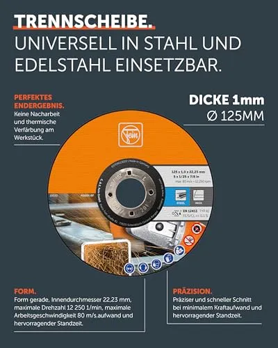 FEIN Trennscheiben 125