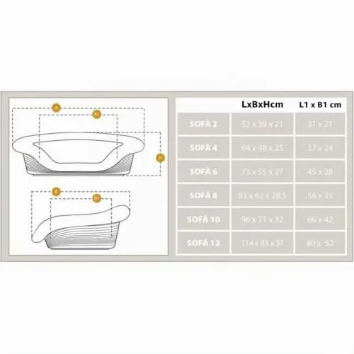 Ferplast Hundesofa UC 2