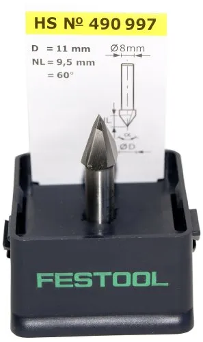 Festool V-Nutfräser HS S8 3
