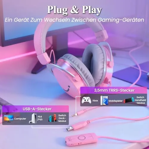FIFINE Gaming Headset UC 4