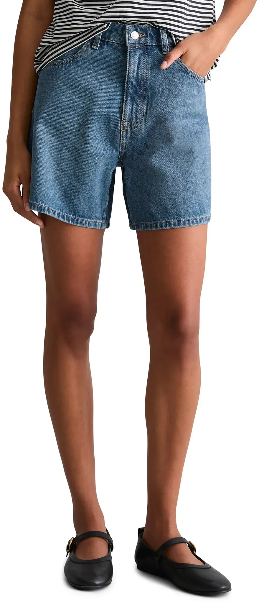 Filda Jeansshorts Blau M