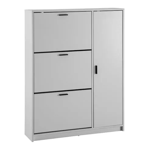 FineBuy Schuhschrank 90x24x120 UC 6