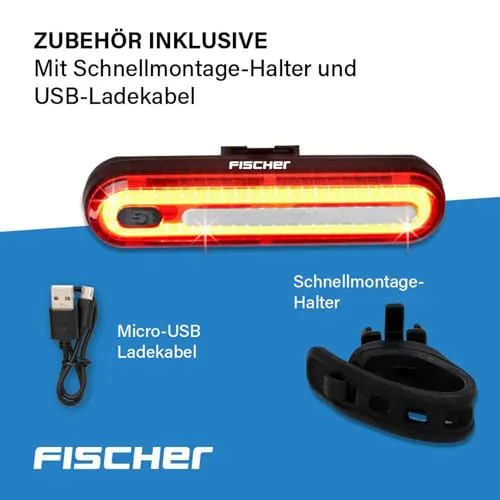 Fischer LED Akku Stableuchte 6