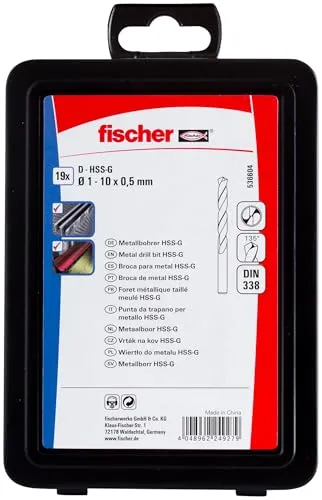 fischer Metallbohrer Set 2