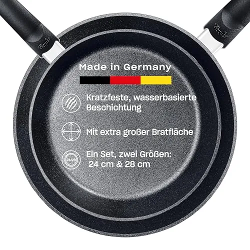 Fissler pan set 24 28cm