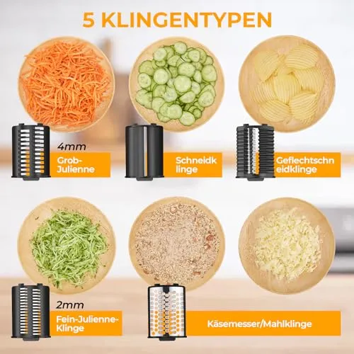 FITNATE Gemüseschneider UC 4