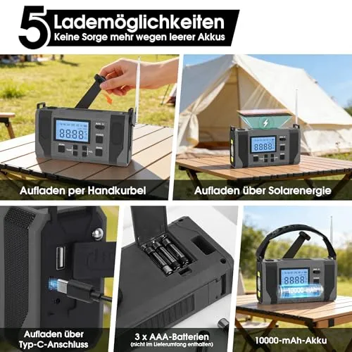 FIVAVA Notfall-Solar Radio 3