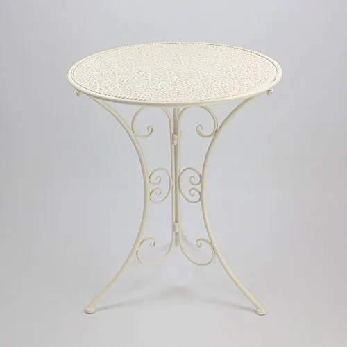 FRANK FLECHTWAREN Bistro-Set White Romance