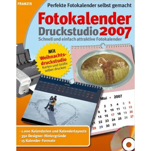 Franzis Fotokalender Druckstudio 2007