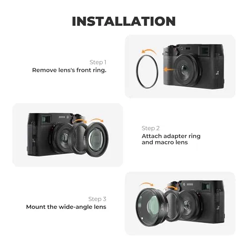 Freewell 2-in-1 Weitwinkel&Makro-Objektiv 6