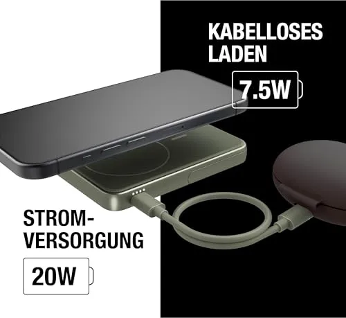 Fresh 'n Rebel Wireless Powerbank 5000mAh 5