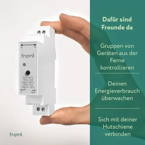 frient Smart DIN Relay 4