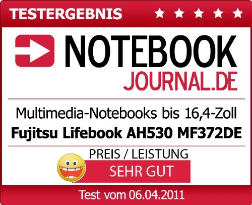 Fujitsu Lifebook AH530 7