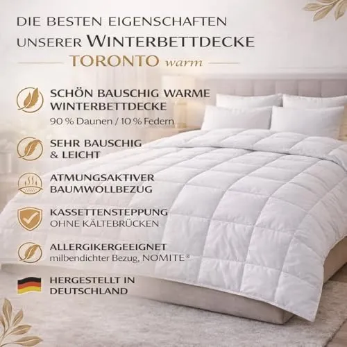 G BETTWARENSHOP Daunendecke Toronto