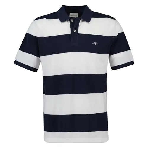 GANT Block Stripe Polo