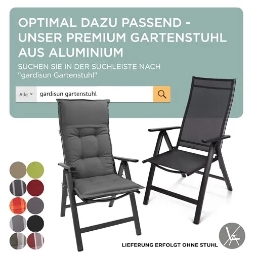 gardisun Gartenstuhlauflagen UC 7