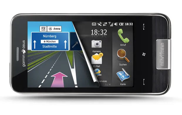 Garmin Asus Nüvifone M10 4