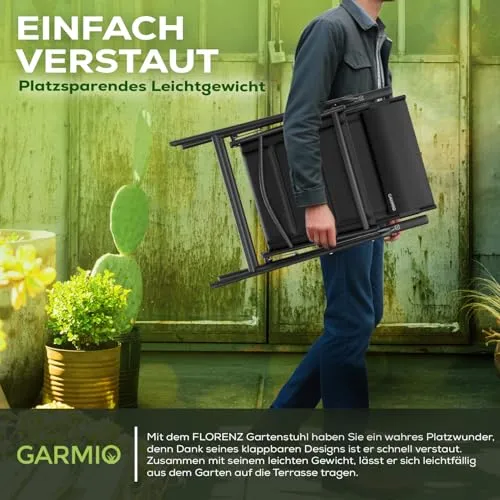 GARMIO Gartenstuhl Florenz 4