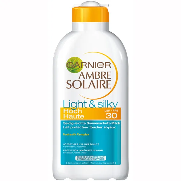 Garnier Ambre Solaire Light & Silky LSF 30