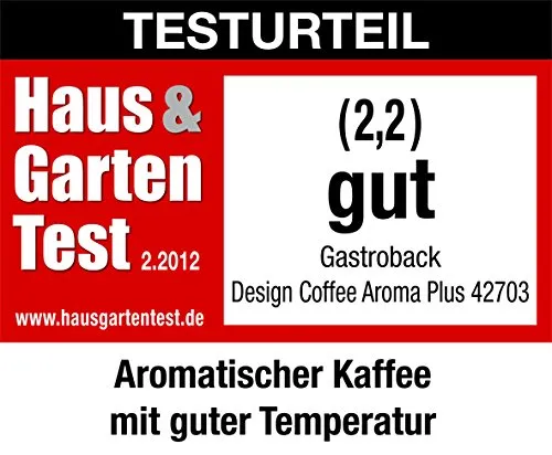 Gastroback Design Coffee Aroma Plus 42703 5