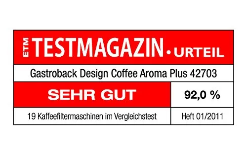 Gastroback Design Coffee Aroma Plus 42703 6
