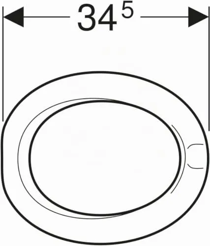 Geberit WC-Sitzring Baby 4
