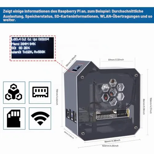 GeeekPi Mini Tower Kit 3