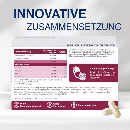 Gelencium Glucosamin Chondroitin 5