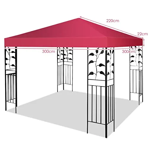 GIANTEX Pavillon 3x3m 3