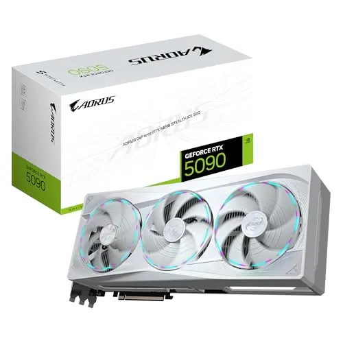 Gigabyte AORUS GeForce RTX 5090 Stealth Ice 32G 3