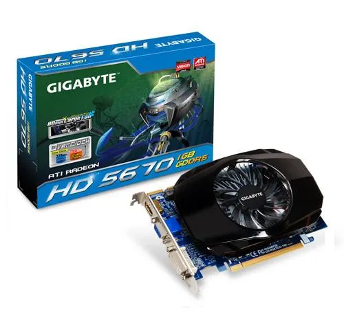 Gigabyte Radeon HD5670 1024 MB