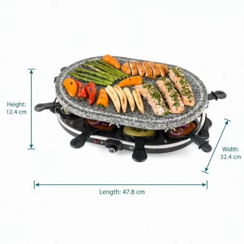 GILES & POSNER Tisch-Raclette-Grill 2